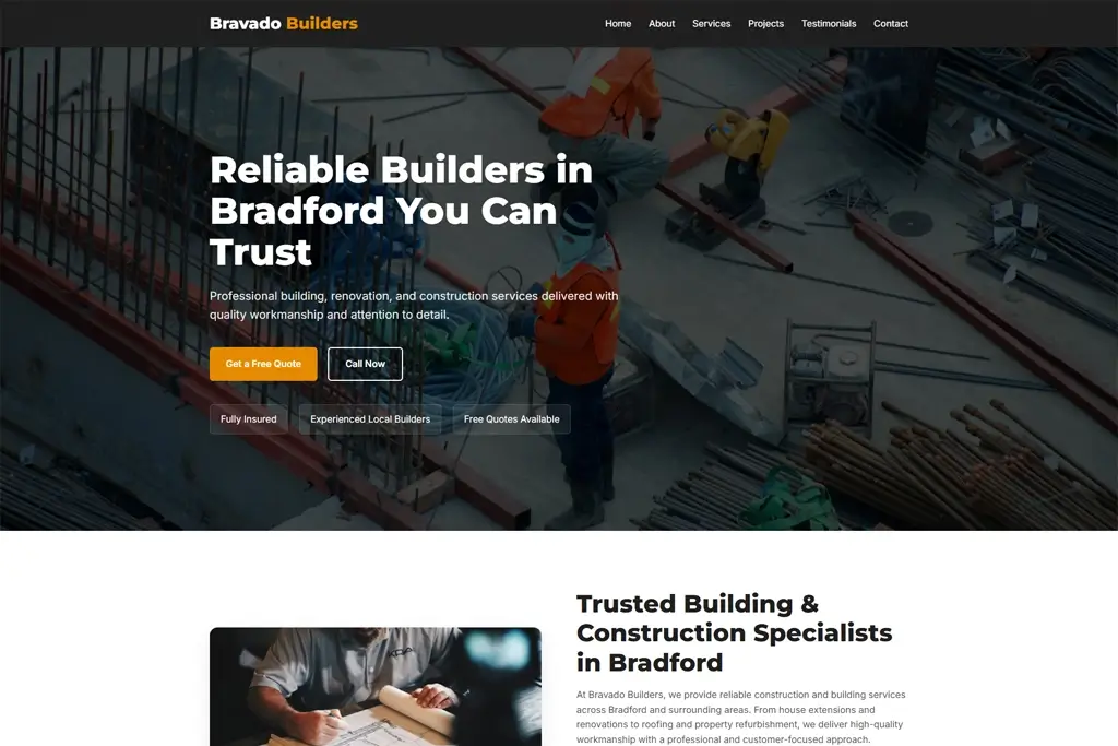 bravado-builders-website